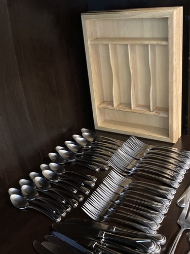 Gorham BAYWOOD FLATWARE SET FOR 12 - Picture 4 of 12
