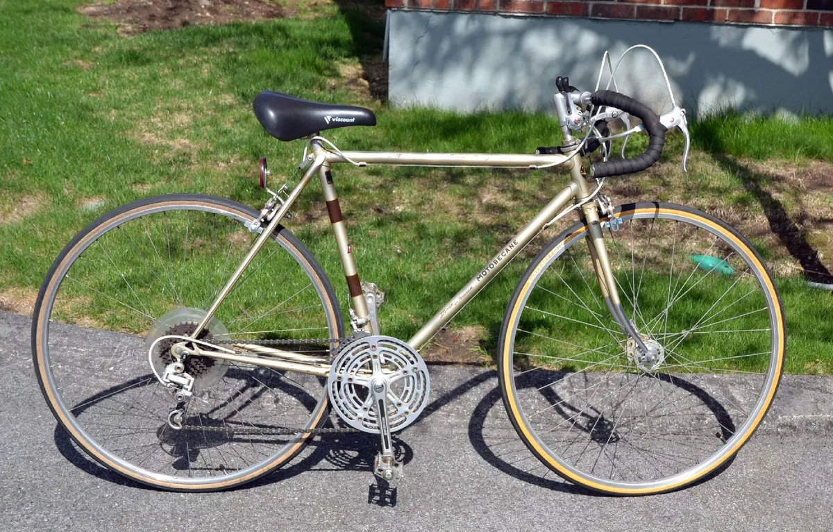 Vintage 10 speed Motobecane Grand Touring bicycle