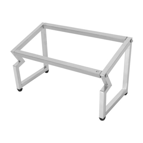 Estante de especias de acero inoxidable, organizador de condimentos para salsa ingredientes soporte para frutas 5 sartenes - Imagen 16 de 18