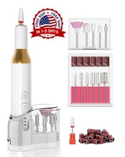 Maquina De U as Acrilicas Kit Taladro Lima Para Manicura Pedicura Gel Electrica