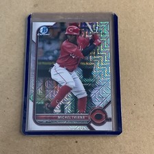 2022 Bowman Chrome Mega Box Mojo #BCP-75 Michel Triana  Cincinnati Reds A-49