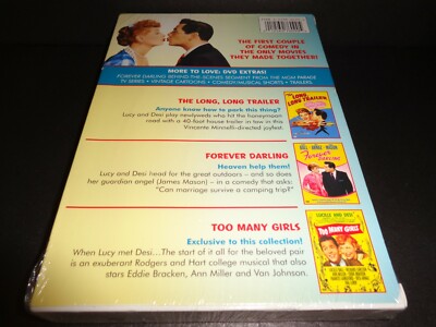 LUCY & DESI COLLECTION-The only 3 movies Lucille Ball made w/Desi