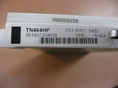 New Avaya G650/Definity DS1 INTERFACE TN464HP RHS. 700394794