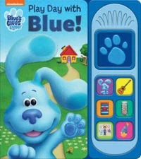 Nickelodeon Blue's Clues & You! - Play Day with Blue! Sound Book - PI Kid - GOOD