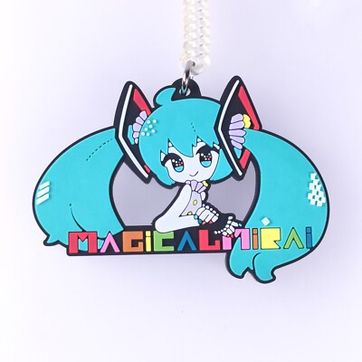 Schlüsselanhänger Hatsune Miku Vocaloid Kautschukband Japanisch aus Japan Kos...