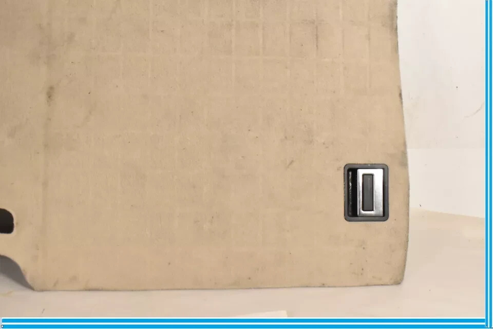 14-21 Maserati Quattroporte M139 Rear Trunk Floor Carpet Cover Panel Beige OEM