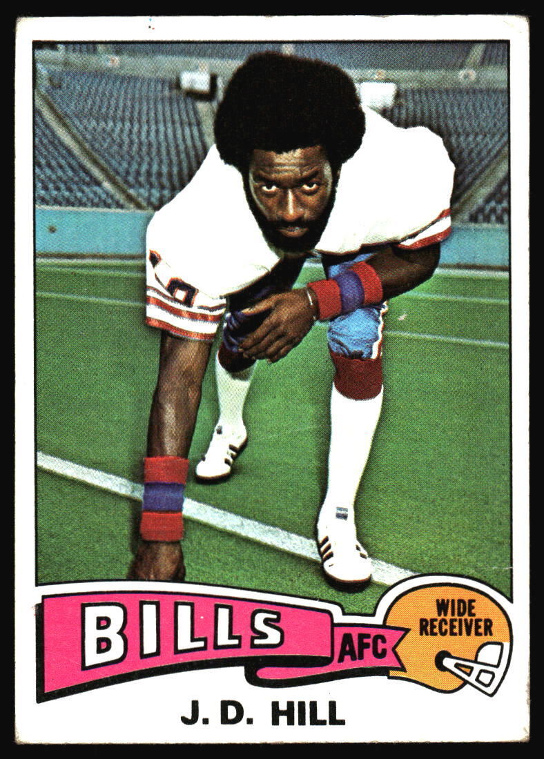 1975 Topps J.D. Hill    #438 Buffalo Bills
