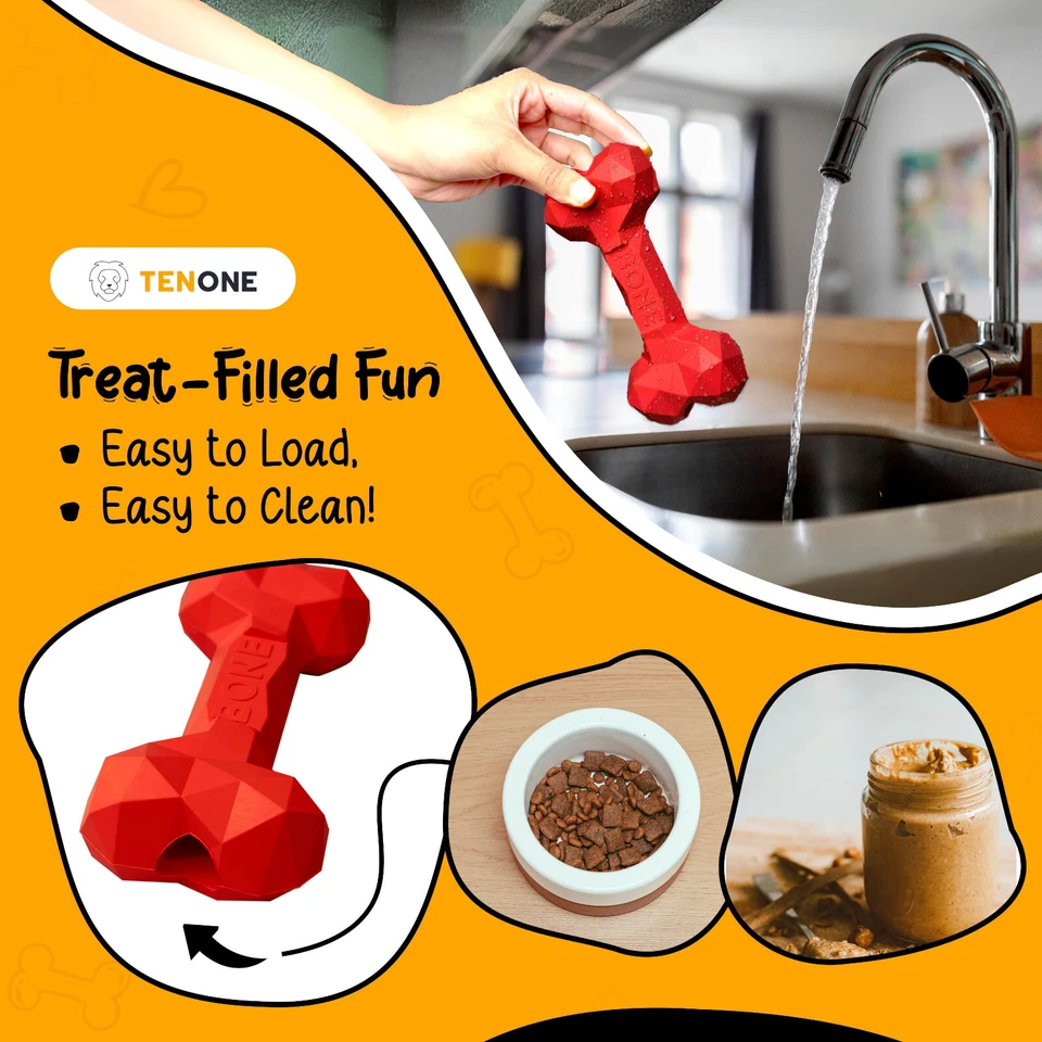 Indestructible Dog Chew Toy for Aggressive Chewers, Long Lasting Natural Chew - Image 4 of 4