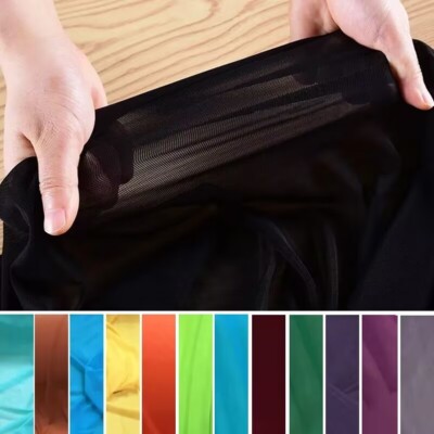 1 Meter X 1.5 Meter Nylon Spandex Lining Stockings Knit Net Mesh Stretch Fabric