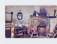 Postcard Bedroom of John A. Sutter Sutter's Fort Historical Museum California