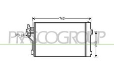 Condensateur Mercedes VITO