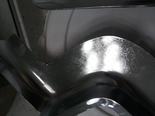 69-71 LINCOLN MARK III PAIR OF FRONT FENDER-BUMPER "S" SHAPED CHROME TRIM PIECES - Picture 24 of 24