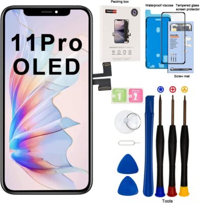 For iPhone 11 Pro OLED Display Touch Screen Digitizer Replacement Kit Assembly