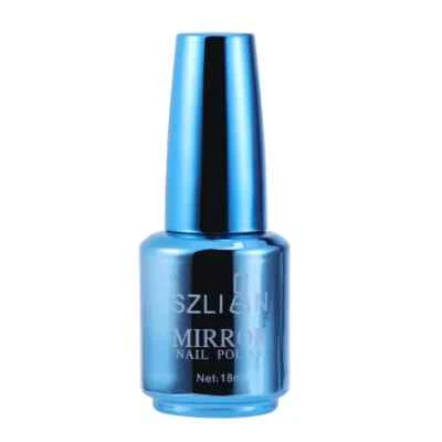 LURROSE Spiegel-Nagellack, metallischer Farblack, Nagelkunst-Gel-Zubehör - Ultramarin