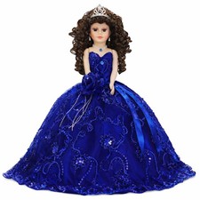 18” Quinceañera Last Doll with Umbrella Dress Stand – Última Muñeca Mis Quinc...