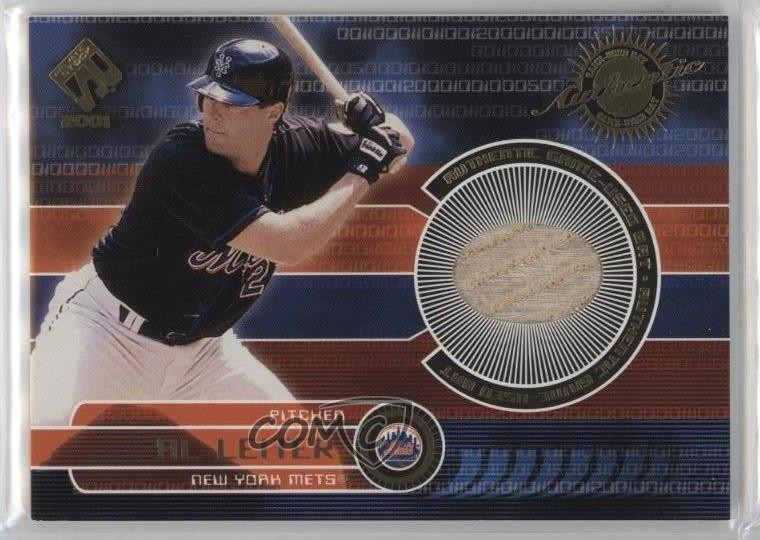 Al Leiter #113 2001 Pacific Private Stock Baseball Game-Used Gear