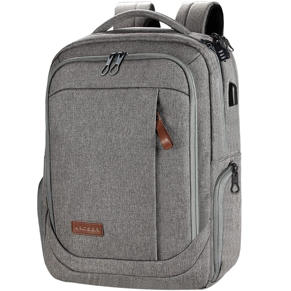 Spacious 17.3 Inch Laptop Backpack with USB Charging Port