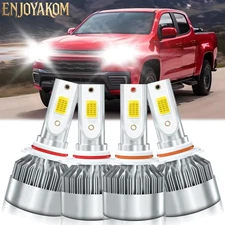 For Chevrolet Silverado 1500 1999-2006 LED Headlight Bulbs Conversion Hi Lo Beam
