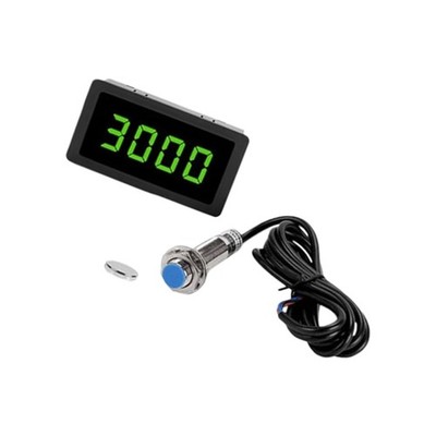 Motor Rotations Speed Tester Digital Display Not Interferences Design Easy