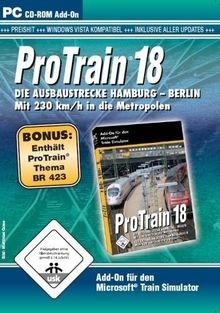 Train Simulator - ProTrain 18: Berlin - Hamburg + Bonus ... | Game | Zustand gut