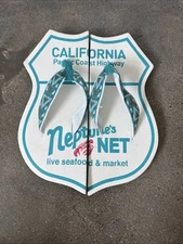 Neptune’s Net California Restaurant Official Flip-Flops - unisex -one size