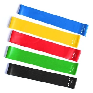 Bandes de résistance à la condition physique Exercice Bandes d'entraînement Latex naturel pour bureau
