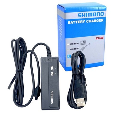 Shimano SM-BCR2 for Di2 E-tube SM-BTR2 Internal Battery Charger PC Link - Black