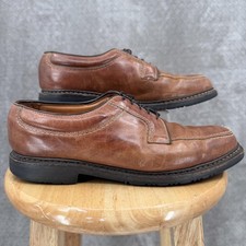 Allen Edmonds Wilbert 1951 Brown Casual Shoes USA Made Mens Size 9.5 D