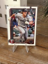 2025 Topps Update Series Luke Keaschall Rookie Debut RC #US342 Twins