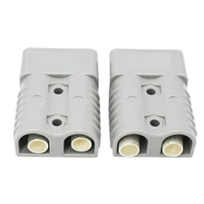 Gray 175 Amp Battery Quick Connector Kit 1/0 Gauge Plug for Winch Forklift