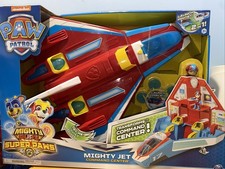 Paw Patrol Mighty Pups Super Paws Mighty Jet Command Center