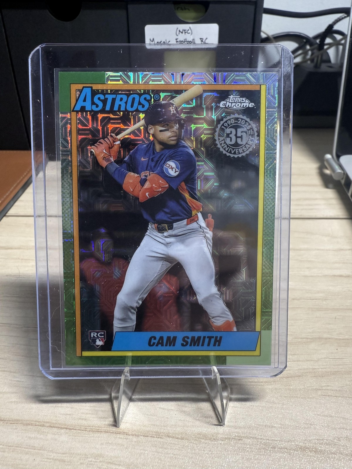 2025 Topps Update #U90C-96 Cam Smith 1990 Topps Baseball Chrome Silver Pack