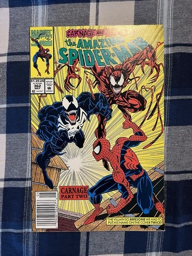 The Amazing Spider-Man #362 NM Newsstand Variant (1992 Marvel Comics)