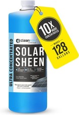 Solar Panel Cleaner Solar Sheen Makes 128 Gallons Super Concentrated Glass 