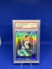2005 Bowman's Best Auto #102 Justin Verlander Psa 10