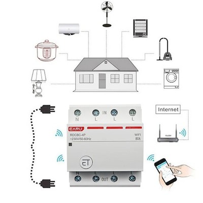 2 3p+n IEC60898 Yiwelink Einfache Installation Qualität Praktisch