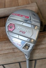 Cobra King F8 Silver/Pink Women'S 22.5 5 Fairway Wood Ladies Excellent