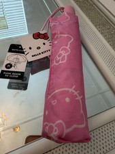 Sanrio Hello Kitty Pink Allover Head Print Umbrella, An Automatic Open-and-close
