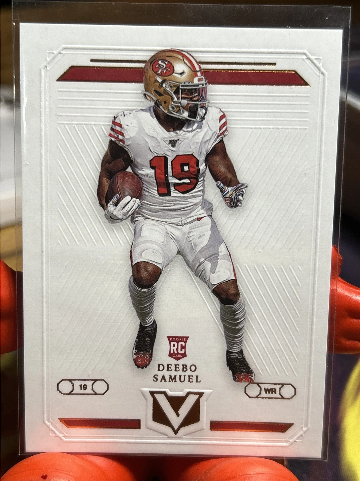 Deebo Samuel Panini Chronicles Vertex #V19 Platinum 1/1