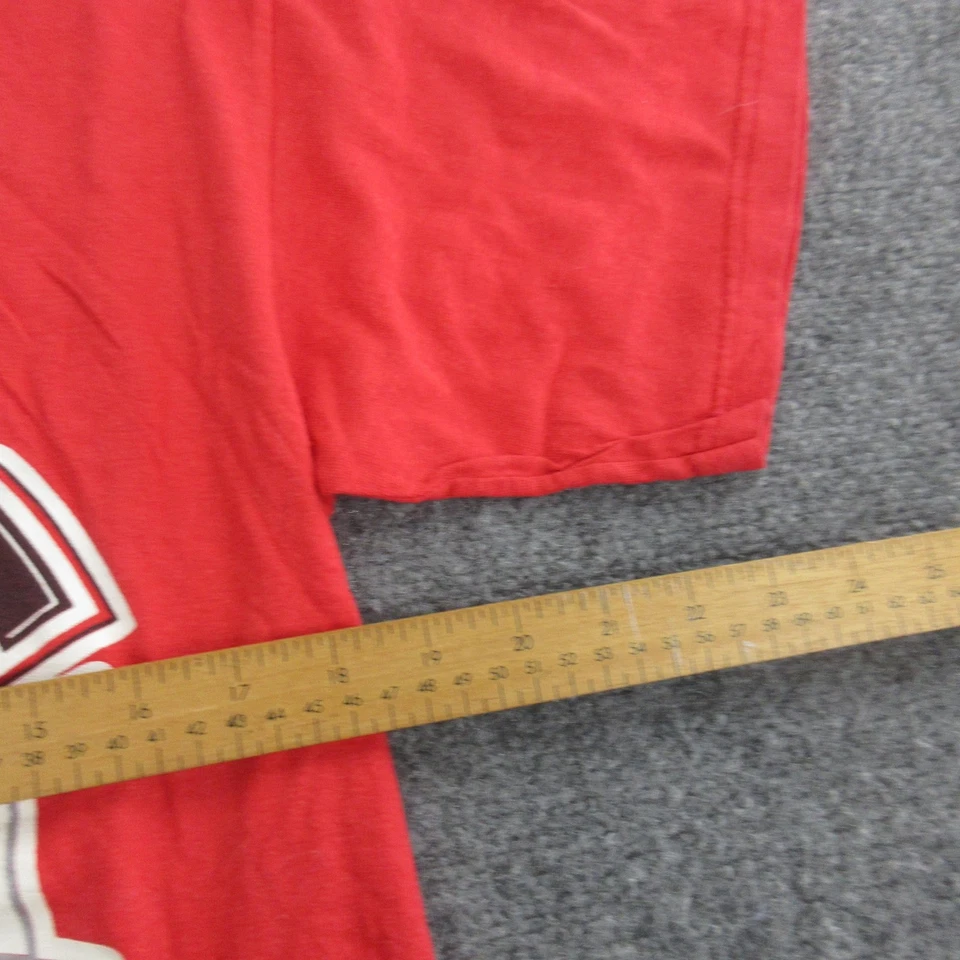 Camisa De Colección Arañas de San Francisco Para Hombres Mediana Roja Hecha en Hockey Camiseta en EE. UU. Años 90 Foto 4 de 4