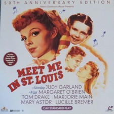 MEET ME IN ST. LOUIS 50TH ANNIVERSARY LASERDISC BOXSET W/CD