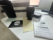 Sigma 35mm DG DN Art - Sony E-mount - Mint Condition