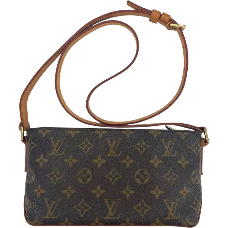 Louis Vuitton Trotter M51240 Monogram Shoulder Bag Used Japan Japan #RC3048