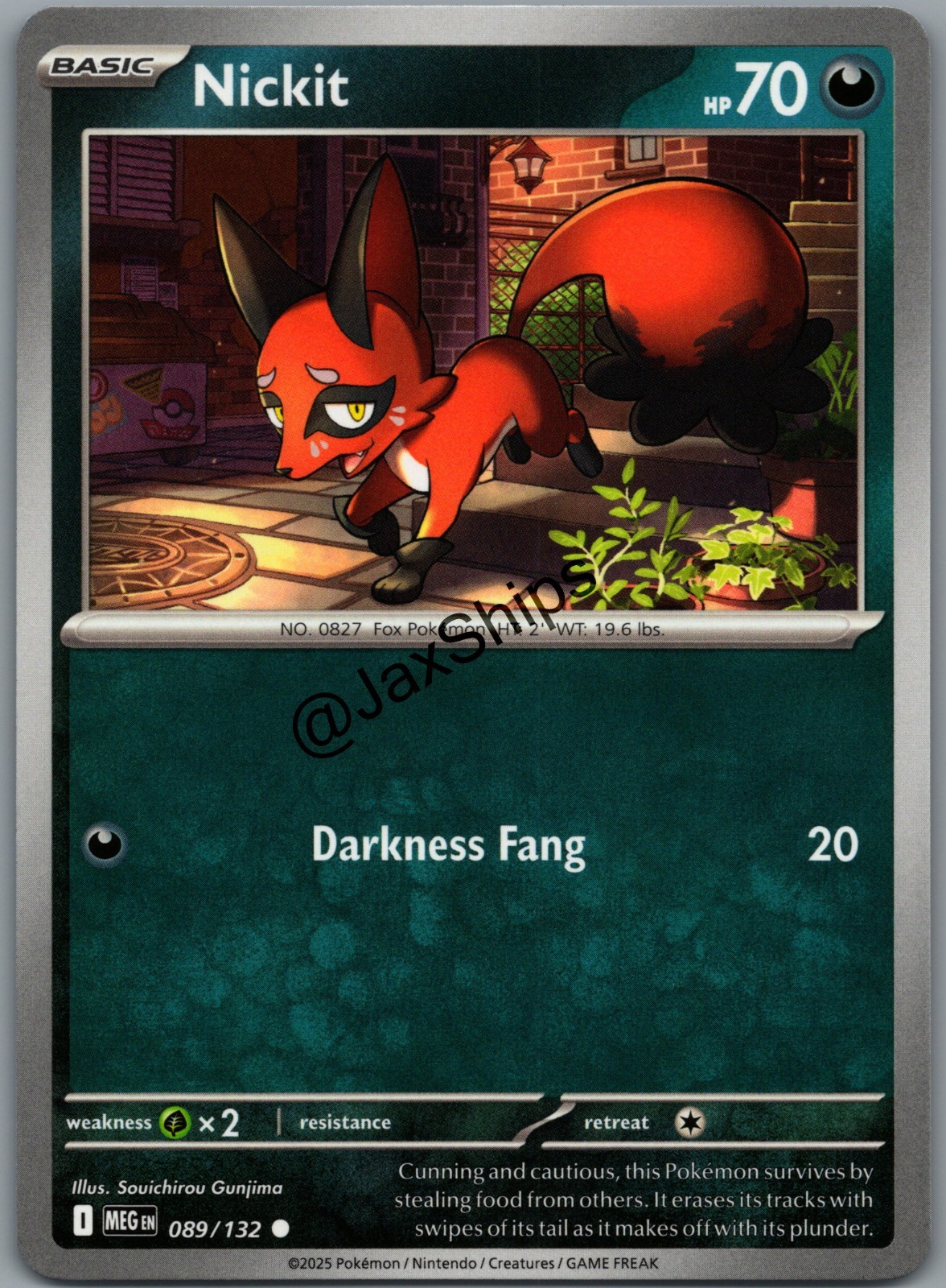 Nickit 89/132 Mega Evolutions ✨ Near Mint Common