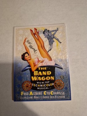 THE BAND WAGON W/FRED ASTAIRE 2007 BREYGENT 1953 REG SIZE GLITTER CARD #48