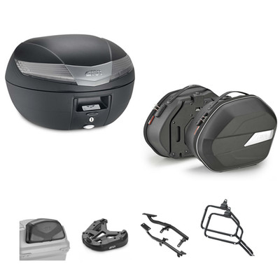 GIVI V40NT Pannier and Saddlebag Set WL900B for Honda 750 NC S 2016-2017