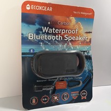 EcoXGear Eco Carbon Waterproof Bluetooth Speaker Shockproof Floats 999740