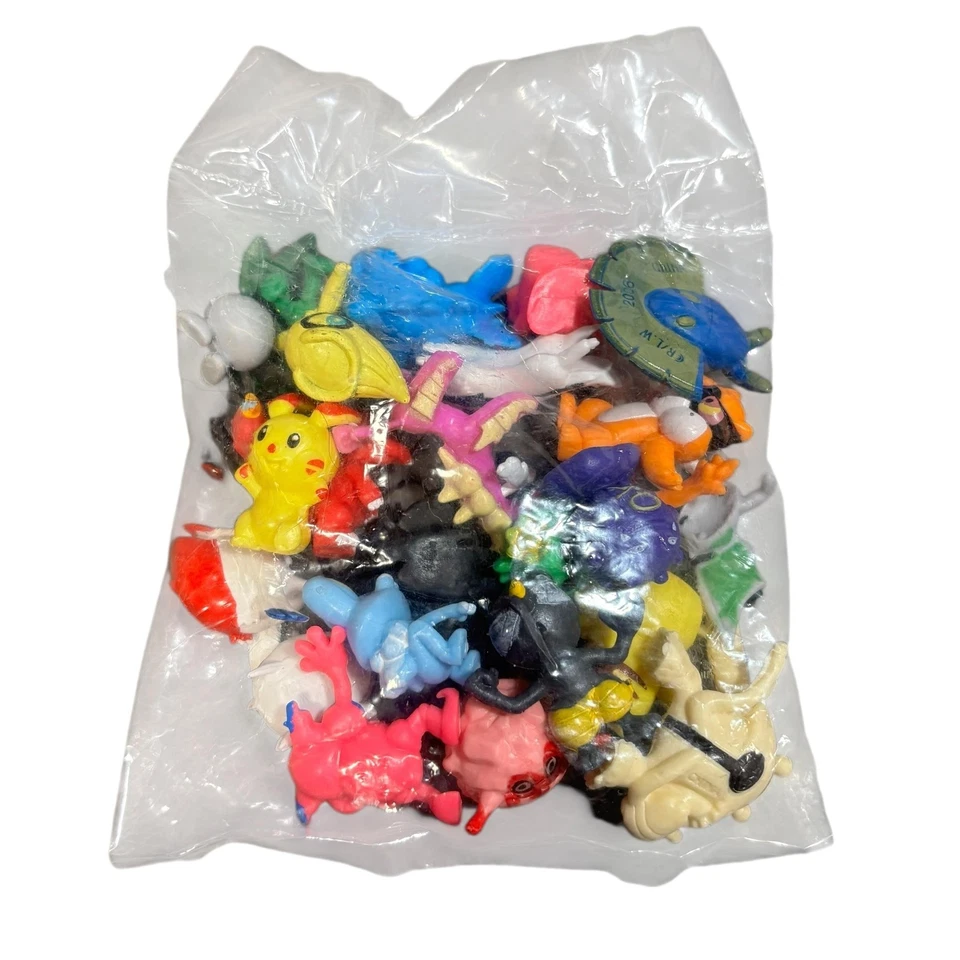 Lote de 24 mini figuras Pokemon personajes surtidos aleatorios juguetes Pikachu a granel Foto 4 de 4