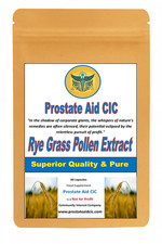 Rye Grass Pollen Extract 750 mg, 60 capsules, Special Offer, Our Pain Your Gain