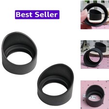 2 pcs Rubber Eye Cover Guards Binocular Microscope Eyepiece Eye Cups for 32-35mm